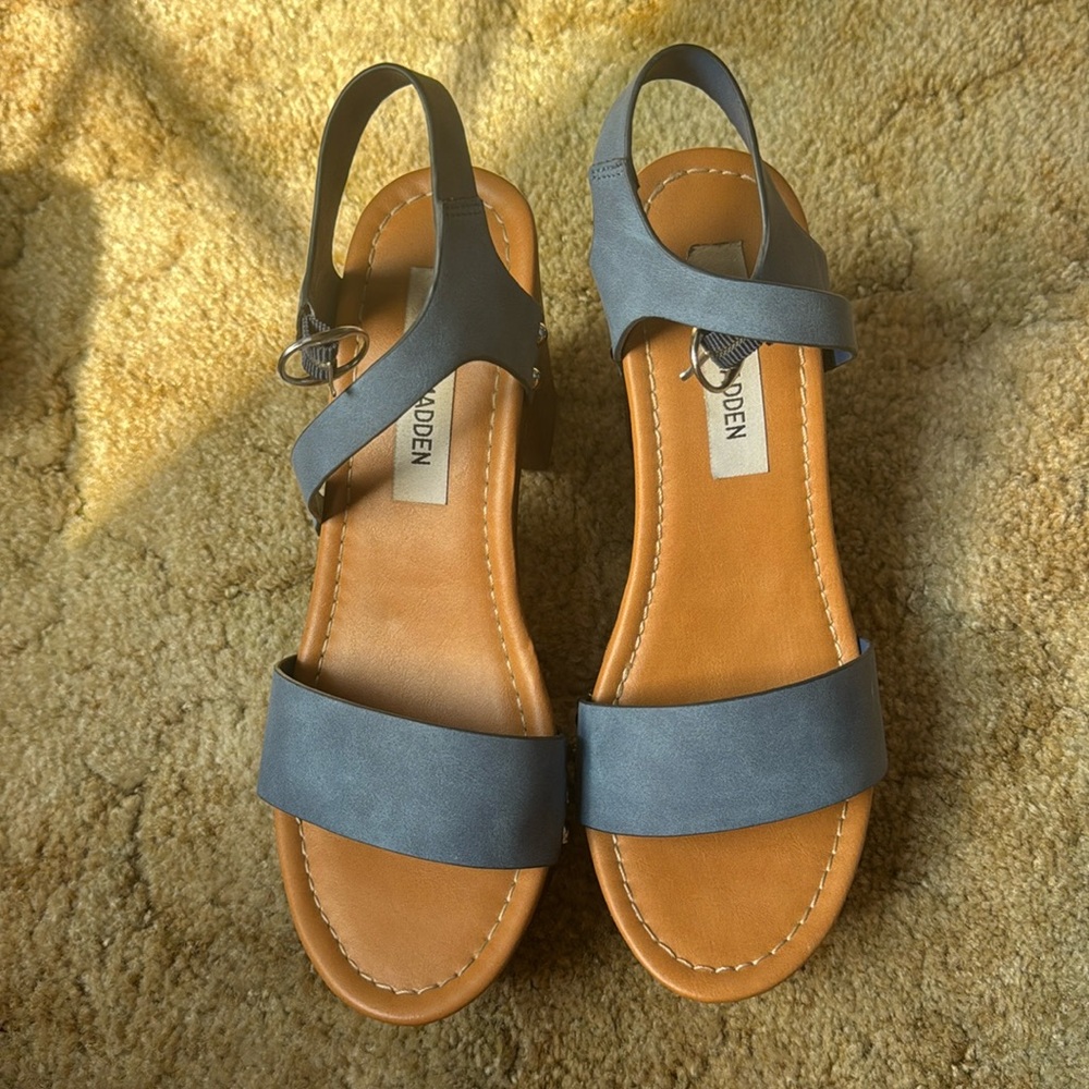 Steve Madden wooden heels